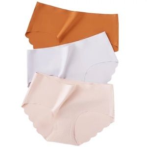 Seamless antibacterial cotton panties